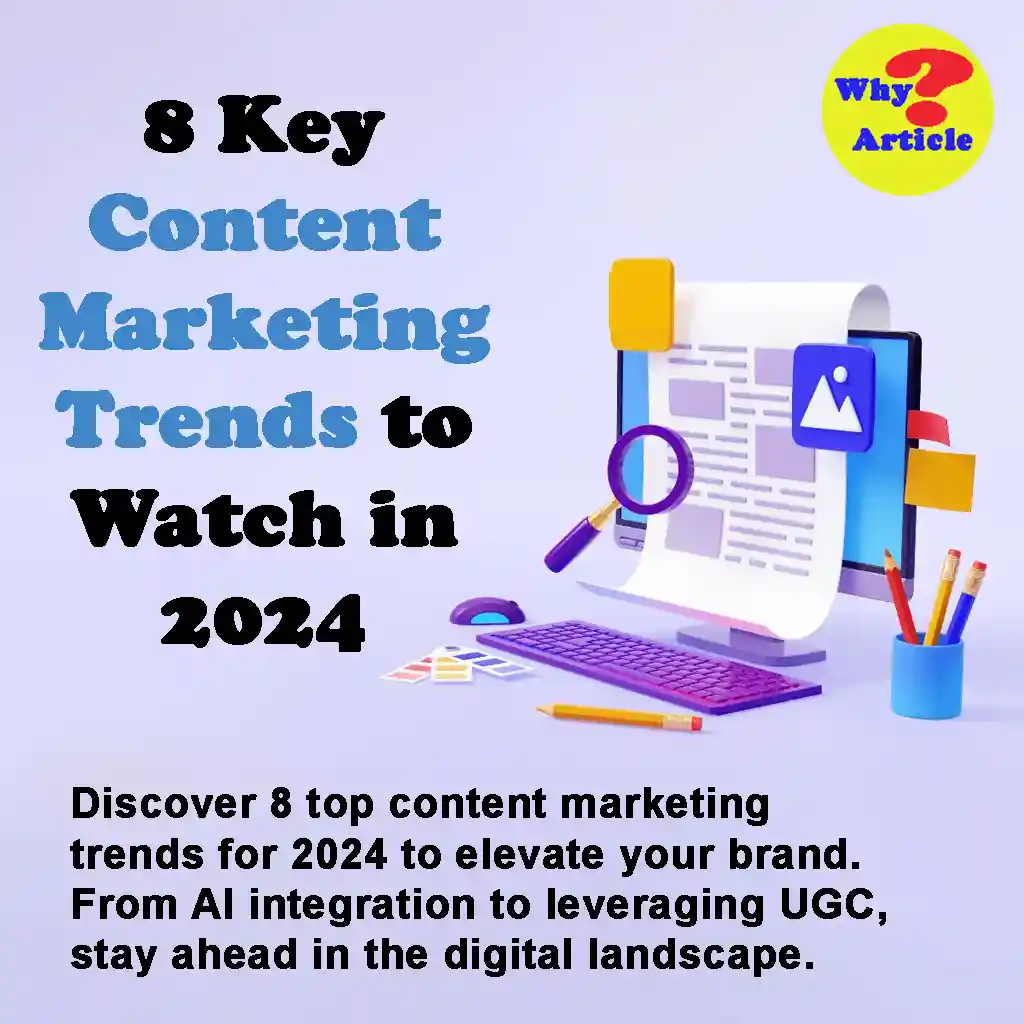 Boost Your Content Game with These Fresh Trends 8 Key Content Marketing Trends to Watch in 2024 Discover 8 top content marketing trends for 2024 to elevate your brand. From AI integration to leveraging UGC, stay ahead in the digital landscape.