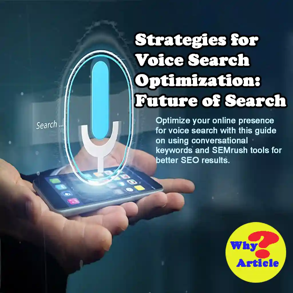 Strategies for Voice Search Optimization: Future of Search Optimize your online presence for voice search with this guide on using conversational keywords and SEMrush tools for better SEO results.