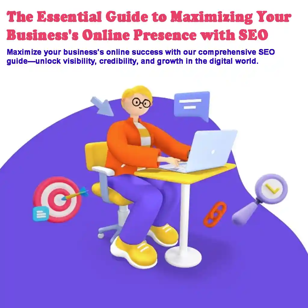 The Essential Guide to Maximizing Your Business's Online Presence with SEO Maximize your business's online success with our comprehensive SEO guide—unlock visibility, credibility, and growth in the digital world.