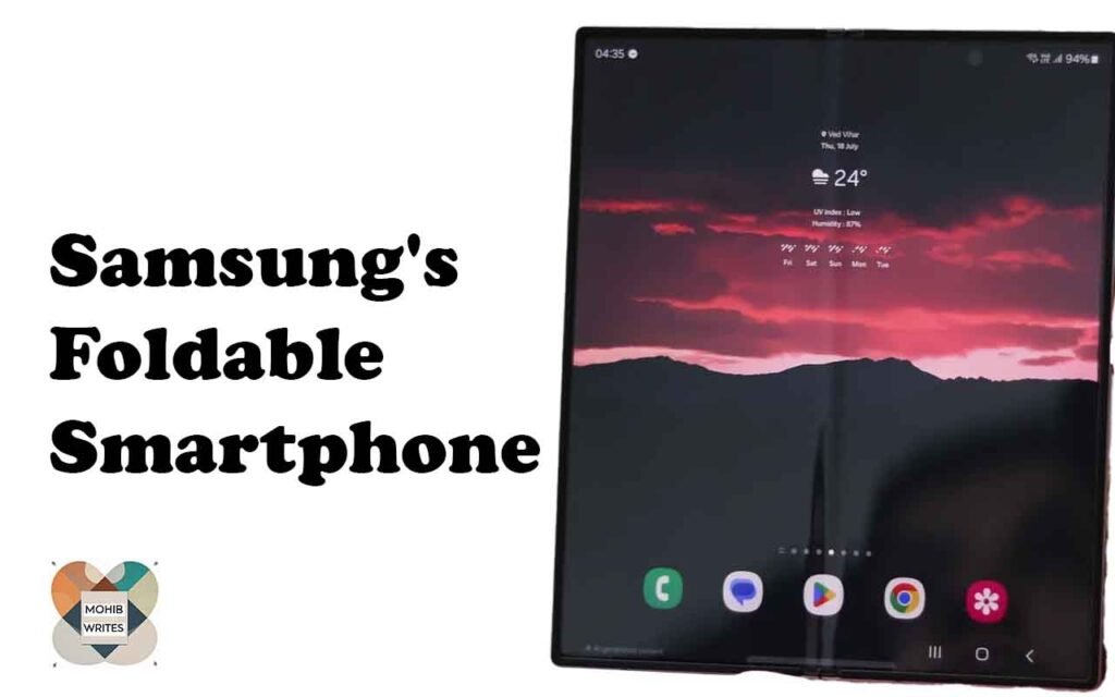 Samsung's Foldable Smartphone