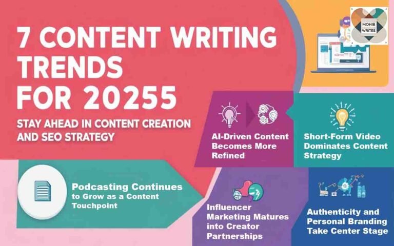 7 Content Writing Trends for 2025: Stay Ahead in Content Creation and SEO Strategy