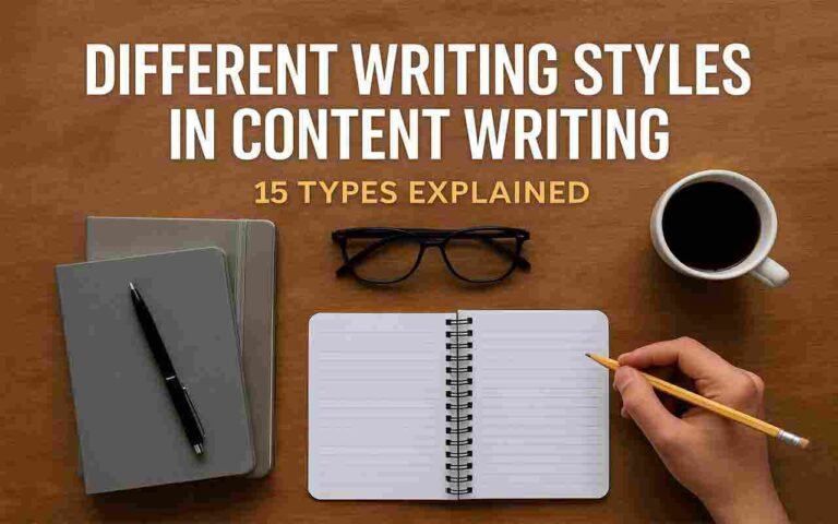 Different Writing Styles in Content Writing