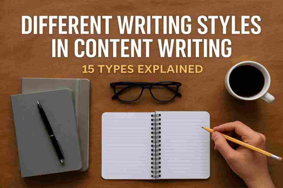 Different Writing Styles in Content Writing