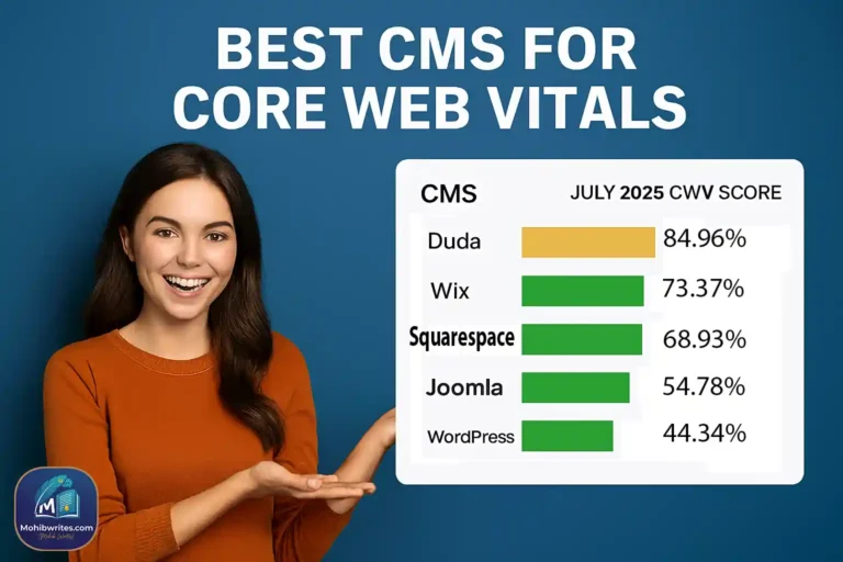 Best CMS for Core Web Vitals 2025 (WordPress vs Duda, Wix & More)