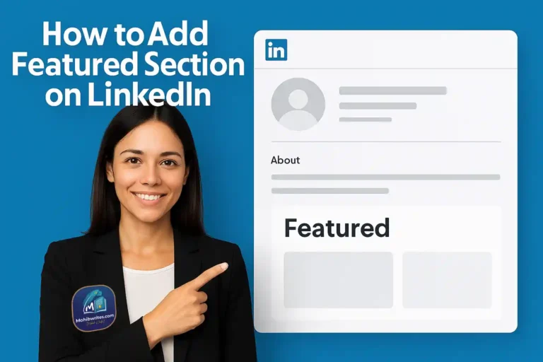 How to Add Featured Section on LinkedIn