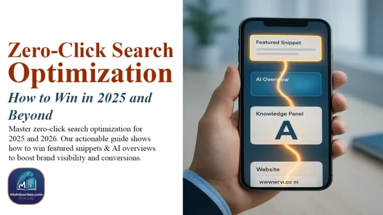 Zero-Click Search Optimization: How to Win in 2025 and 2026