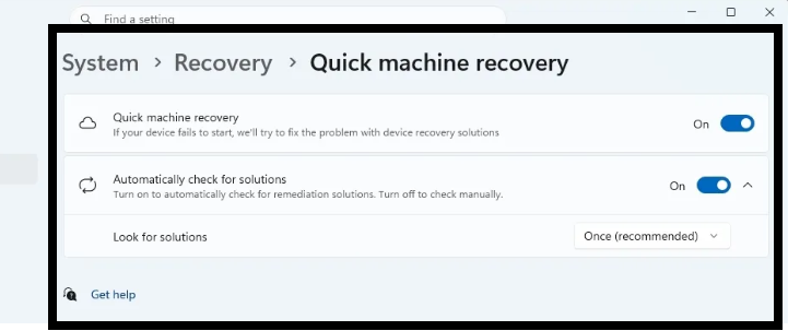 Recovery and security are getting more automatic