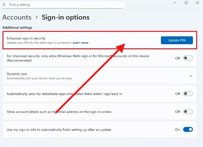 Windows Hello now plays nicer with external fingerprint readers
