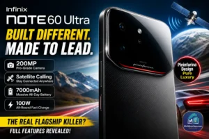 Infinix NOTE 60 Ultra Features: Flagship Moves That Matter