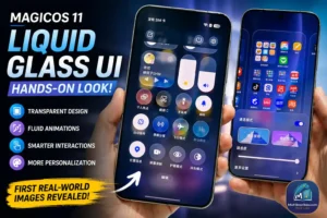 MagicOS 11 Liquid Glass UI, Honor MagicOS 11, Liquid Glass design, MagicOS 11 features, Honor UI update, MagicOS 11 Early Access