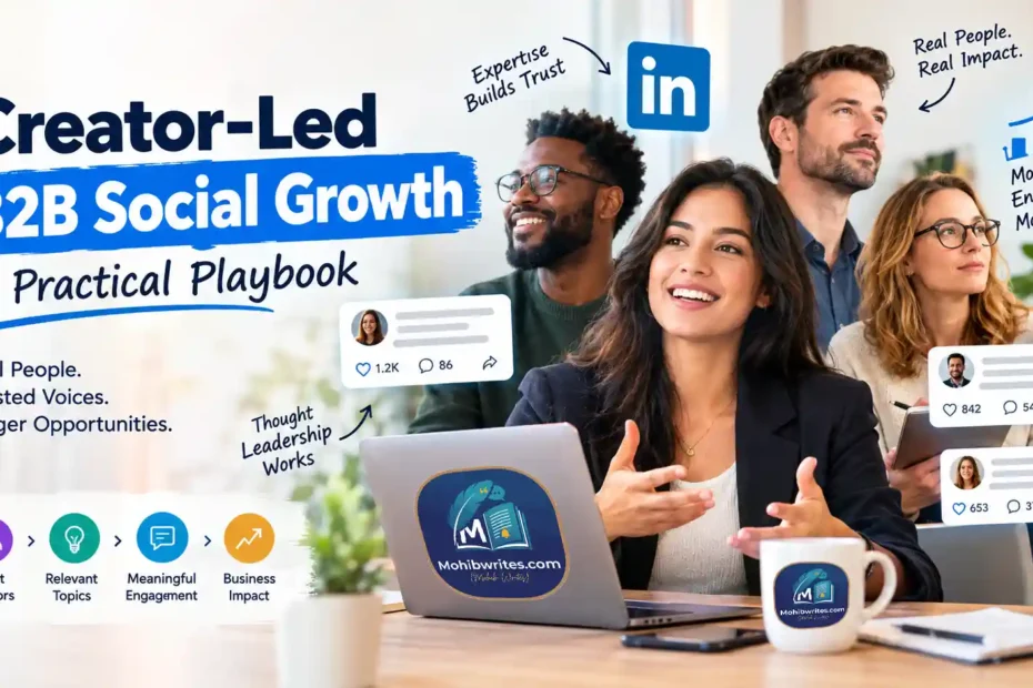 Creator-Led B2B Social Growth: A Practical Playbook