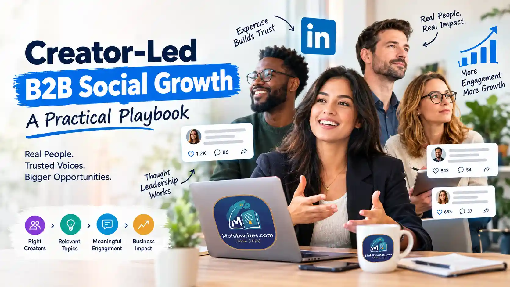 Creator-Led B2B Social Growth: A Practical Playbook